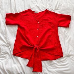Red b.original top by ShoeFly